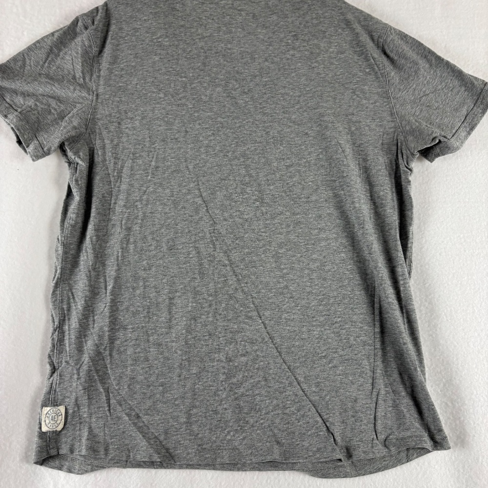 American Eagle Outfitters, Flex, Men’s Shirt, Size L, Gray - Picture 8 of 12